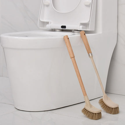 Wooden Handle Toilet Brush – Modern Bathroom Cleaning Essential