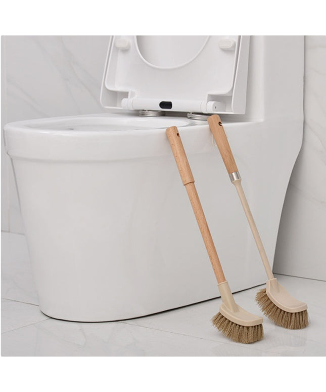 Wooden Handle Toilet Brush – Modern Bathroom Cleaning Essential
