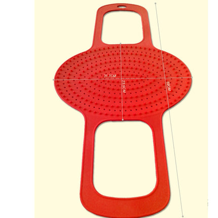 High-Temperature Silicone Baking Mat & Tray – Red