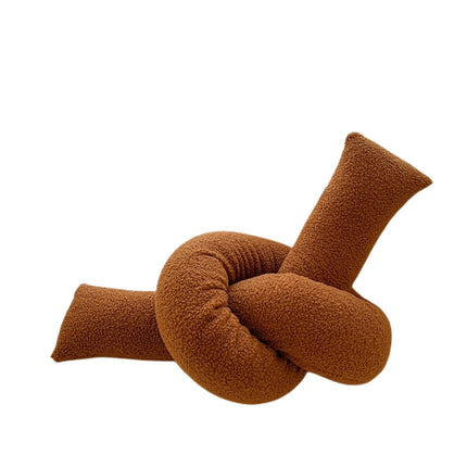 Sculptural Knot Cushion | Wavy & Twist Sofa Pillow