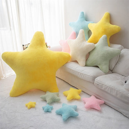 Super Soft Star Pillow – Cream or Sage Green | Cosy & Cute Cushion
