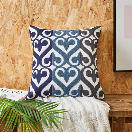 Geometric Embroidered Cushion Covers - 29 Designs | Modern Nordic Pillowcases
