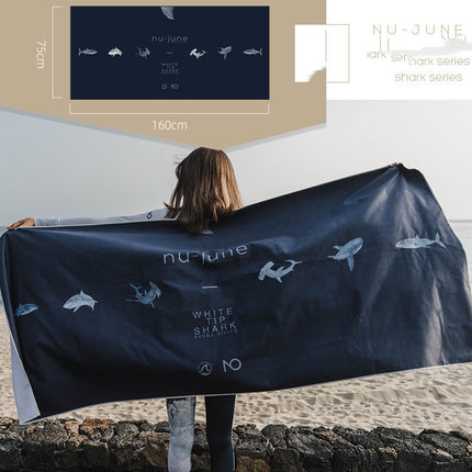 Quick-Drying Microfibre Bath Towel – Lightweight Beach & Home Towel | Ikeame