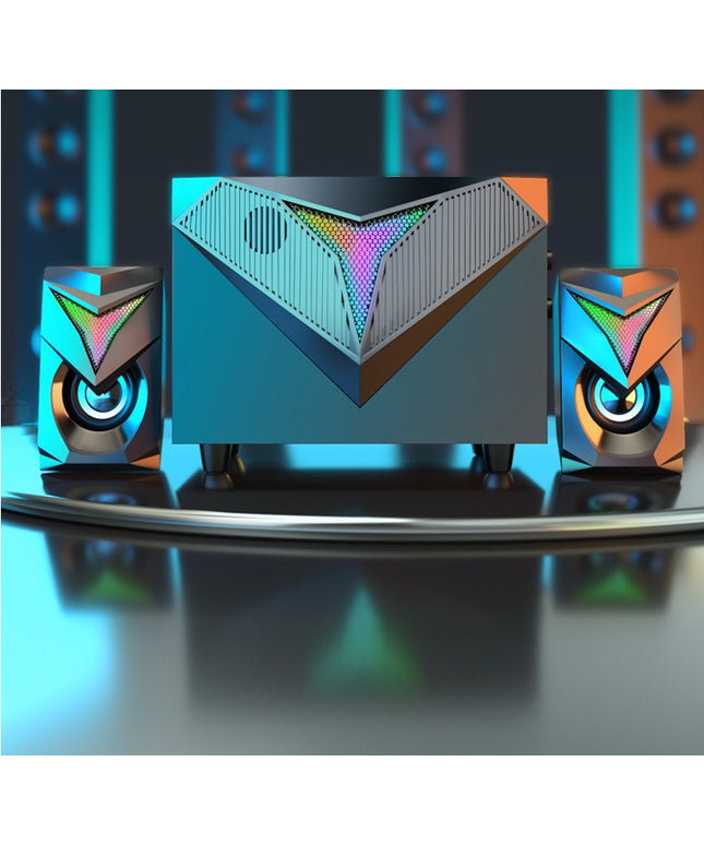 Compact PC Subwoofer Speakers – Small Desktop Audio with Big Bass | Ikeame