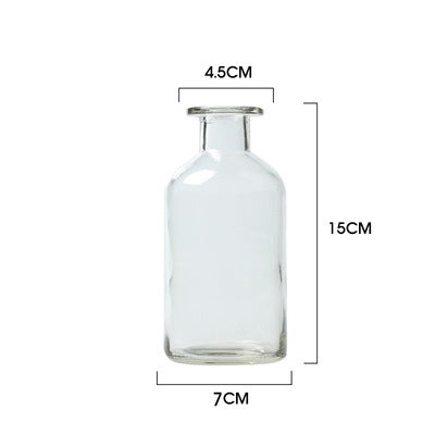 Nordic Glass Vase | Coloured Decorative Flower Vase