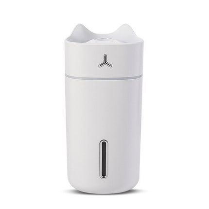 Portable Air Humidifier 💧 – 1L, USB or Battery, Pink, Blue or White