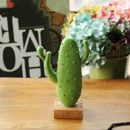 Nordic Cactus Ornament | Resin Home Décor Figurine