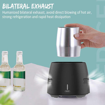 Portable Fast Cooling Cup | Electronic Drink Cooler for Beer & Coffee