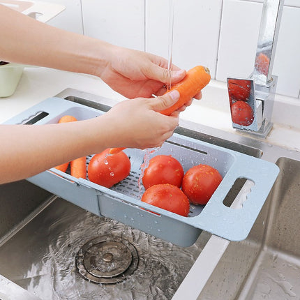 Expandable Sink Drain Basket Over Sink Colander
