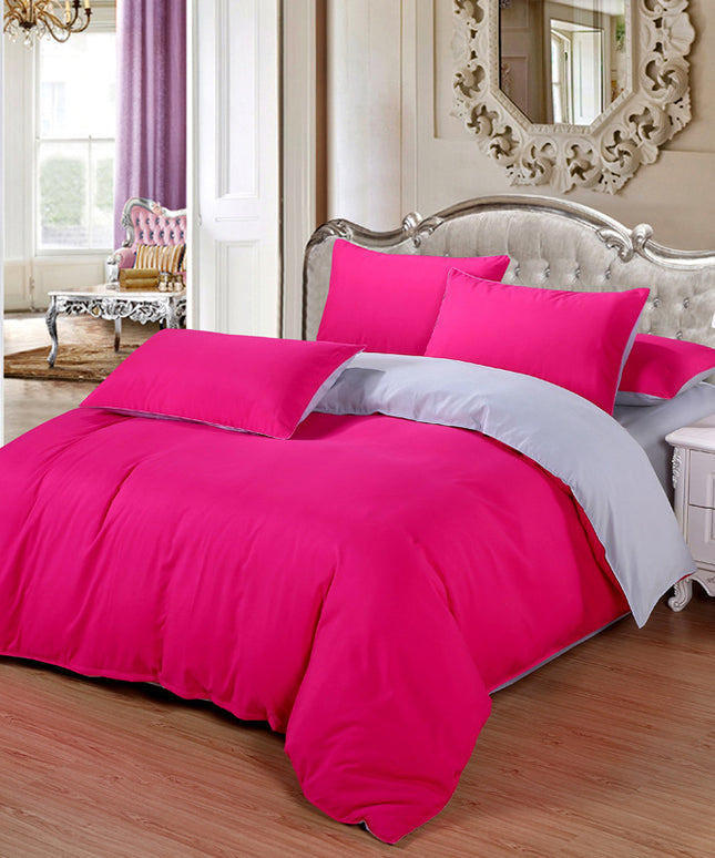 Reversible Bedding Set | 4 Piece Duvet Cover & Sheet Set