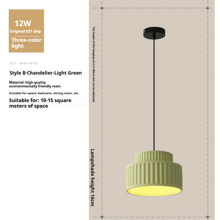 Nordic Style Ceiling Light – Pendant & Flush Mount | 4 Colours