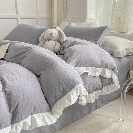 Princess Cotton Bedding Set | Instagram Aesthetic Duvet Cover
