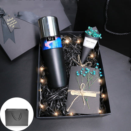 Smart Thermos Cup with Temperature Display & Fast Cooling | 316 Steel