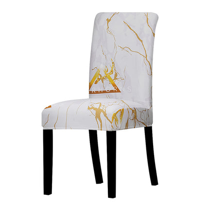 Stretch Dining Chair Covers | Elastic Printed Chair Slipcovers
