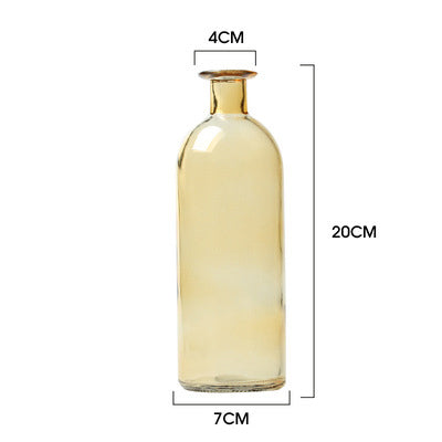 Nordic Glass Vase | Coloured Decorative Flower Vase