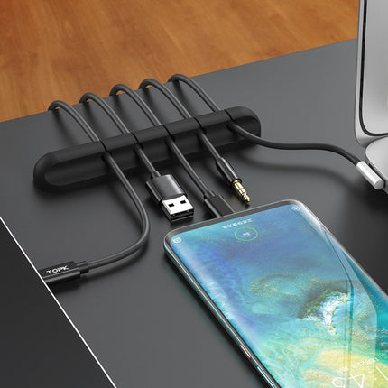 Silicone USB Cable Winder Desktop Cable Organiser