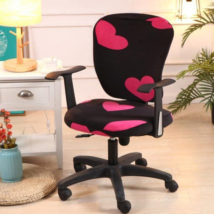 Office Chair Cover Set Stretch | Washable Seat & Back Covers
