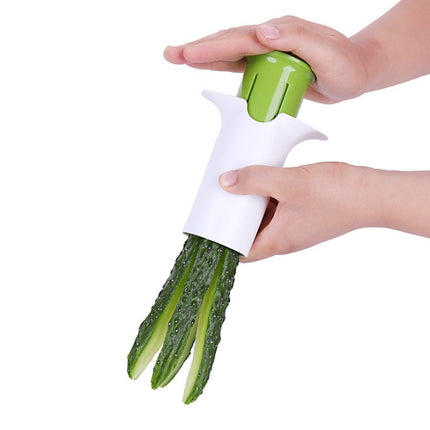Kitchen Slicer for Fruits & Vegetables – 6 Stainless Steel Blades