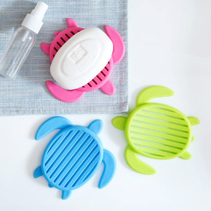 Creative tortoise bathroom soap holder