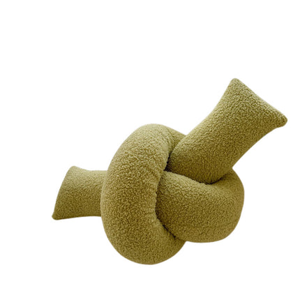 Sculptural Knot Cushion | Wavy & Twist Sofa Pillow