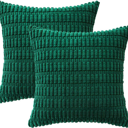 Colourful Wheat-Ear Corduroy Cushions – Soft & Stylish 45x45 cm