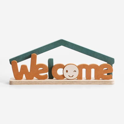 Decorative Word Sign Ornament | Home Desk & Hallway Décor