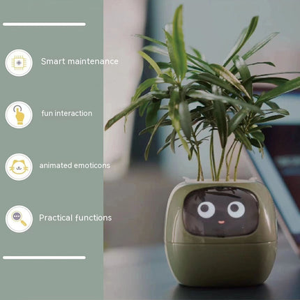 IVY Smart Planter AI Interactive Plant Pot with Expressions
