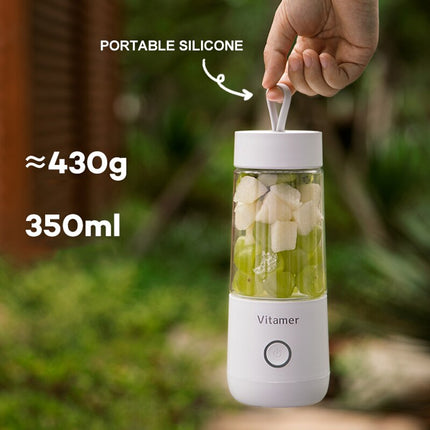 Portable USB Blender Bottle 350ml | Rechargeable Smoothie Maker