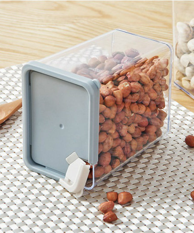 Transparent Kitchen Storage Boxes Stackable Organisers