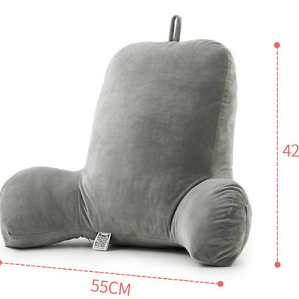 Ergonomic Back Cushion | Plush Office & Sofa Support Pillow