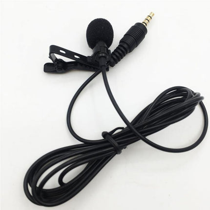 Clip-On Universal Condenser Microphone – Hands-Free Recording Mic | Ikeame