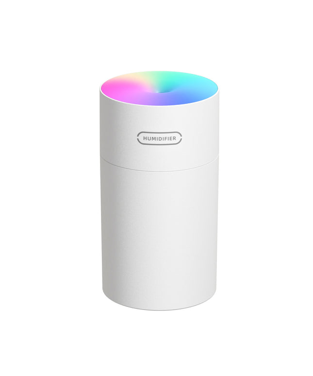 Colourful Cup Humidifier – USB, Car & AC Powered | 2.6–4.0L Tank | Pink, Grey or White