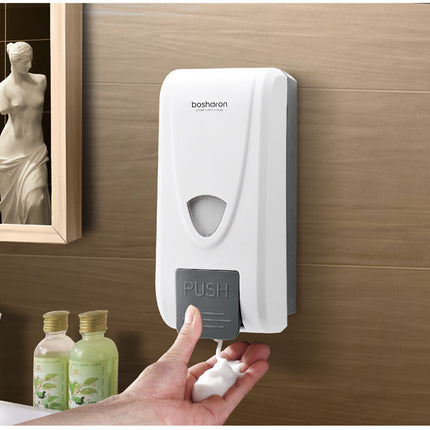Wall-Mounted Foam Soap Dispenser – 1000ml ABS Bathroom Accessory | Ikeame