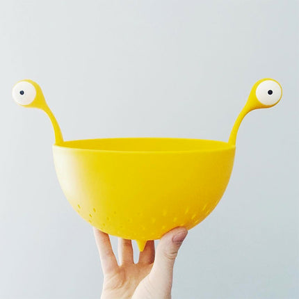 Big Eyes Fruit Basket & Colander | Cute Kitchen Drain Basket