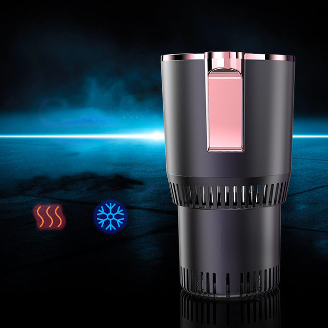 Smart Hot & Cold Car Cup | Fast Cooling Vehicle Drink Cooler