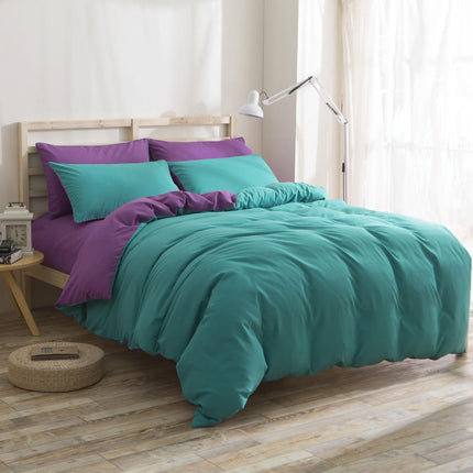 Nordic Reversible Bedding Set | Soft Brushed Four Piece Bed Set