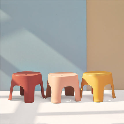 Household bathroom row stool plastic stool