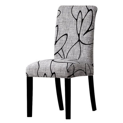 Stretch Dining Chair Covers | Elastic Printed Chair Slipcovers