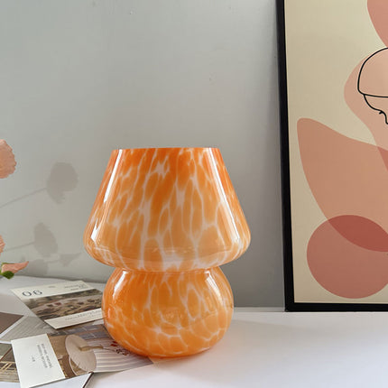 Mushroom Lamp – Blue, Dream Blue, or Orange | Modern Accent Lighting