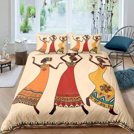 African national bedding suit with pringting – Trendy & Practical for Daily Living