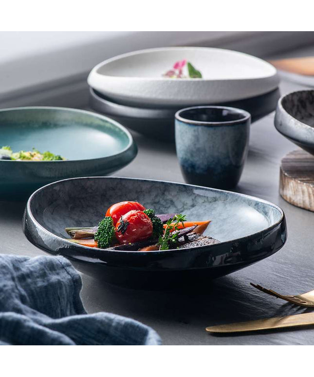 Luxury Ceramic Deep Plates – Premium Tableware