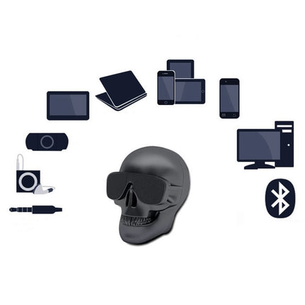 Skull Bluetooth Speaker | Wireless Portable Rechargeable Speaker