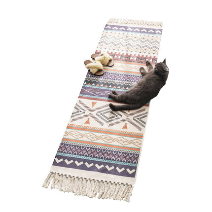 Handwoven Boho-Style Rug - 3 Designs