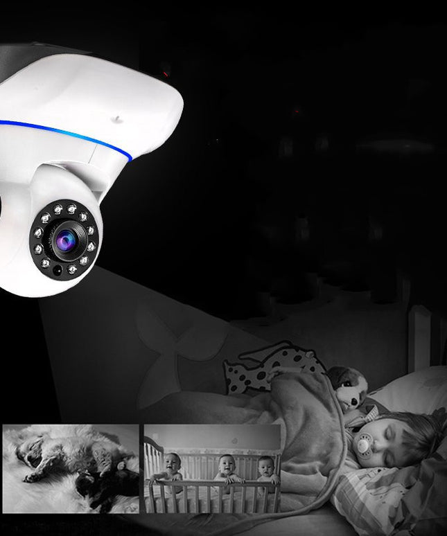 Wireless Security Camera – 1080P HD Night Vision Remote Monitoring | Ikeame