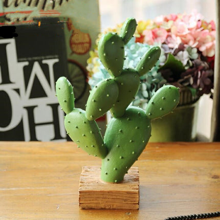 Nordic Cactus Ornament | Resin Home Décor Figurine