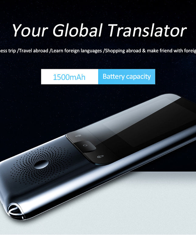 Intelligent Voice Translator – 138+ Languages, Pocket-Sized AI Device | Ikeame