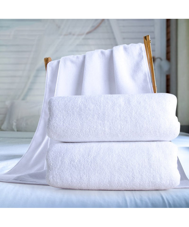 Special large towel white hotel bath towel