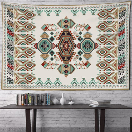 Boho Tapestry Wall Hanging | Retro Illustration Decor