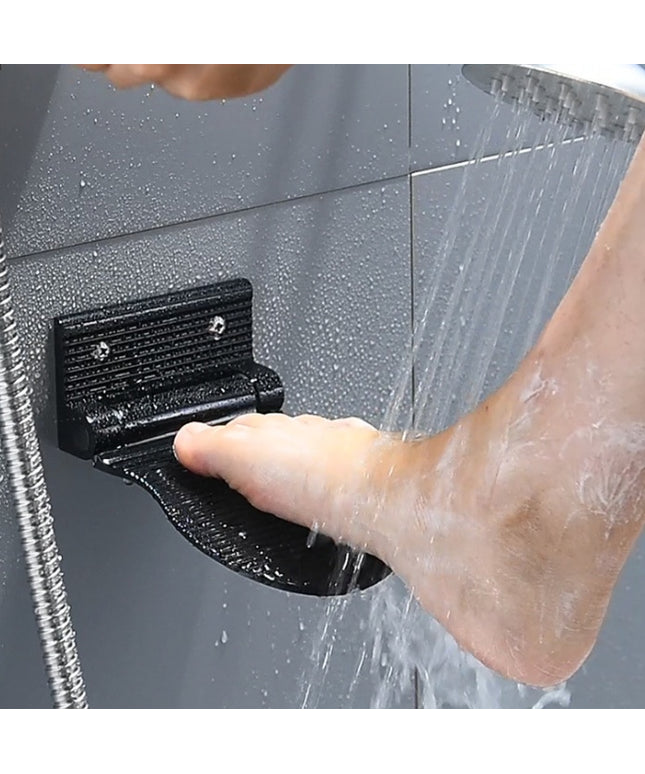 Bathroom pedals auxiliary wall pedal