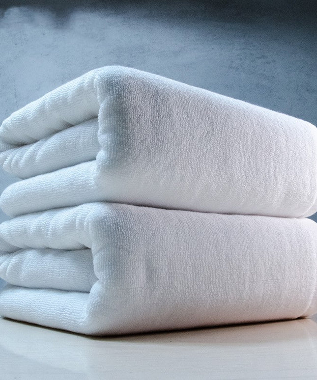 Special large towel white hotel bath towel